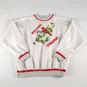 Vintage 1990's Pulaski Virgina Women's Sweatshirt Pullover Size L